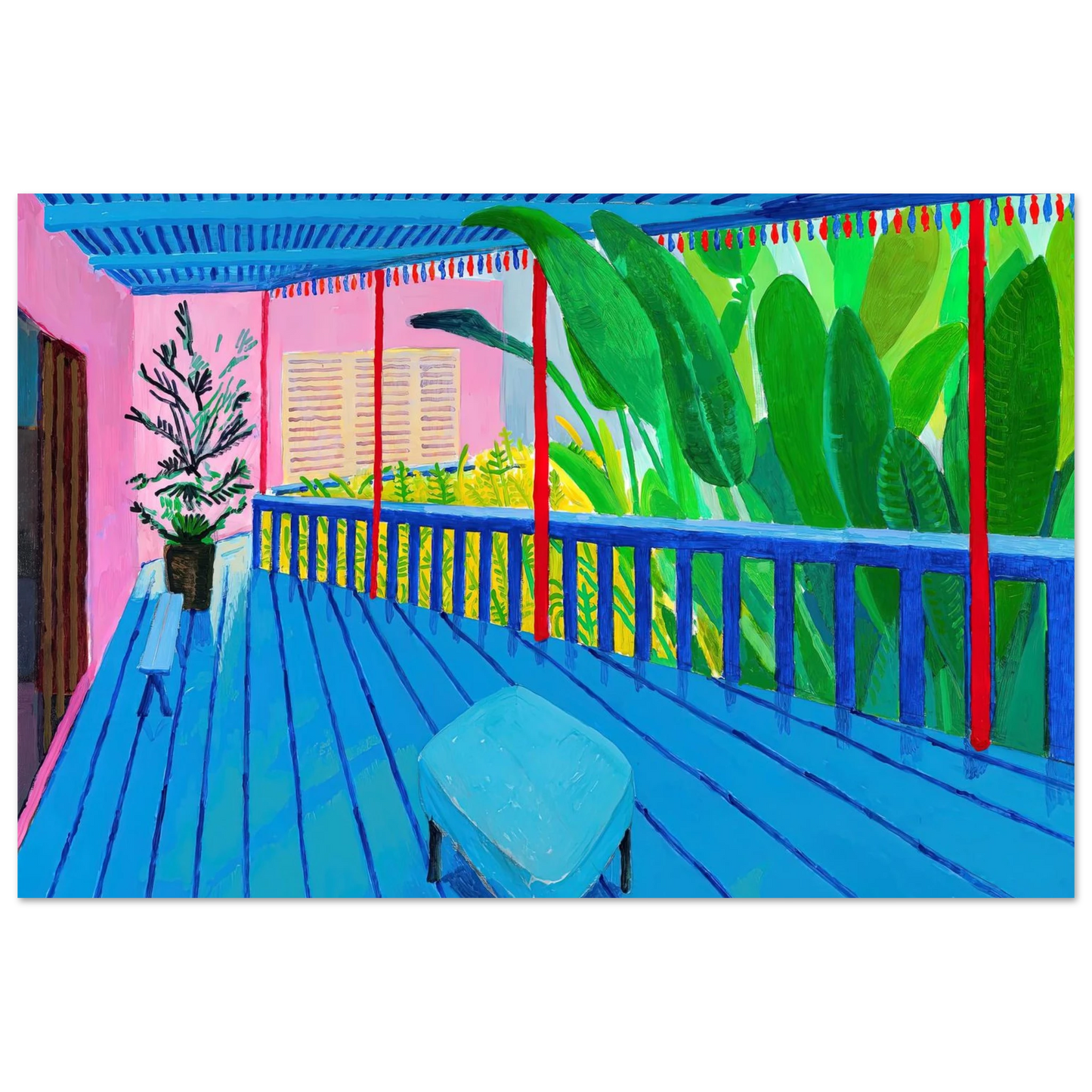 David Hockney - David Hockney Wall art - 45x60 cm / 18x24 inches - Fine Art Poster-canvas - -