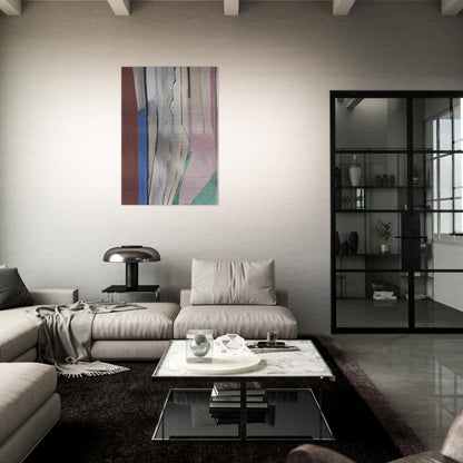 Ocean Park #6 - Richard Diebenkorn Brushed Aluminum Print - 70x100 cm / 28x40 inches | Richard Diebenkorn Aluminum Print | Richard Diebenkorn Prints