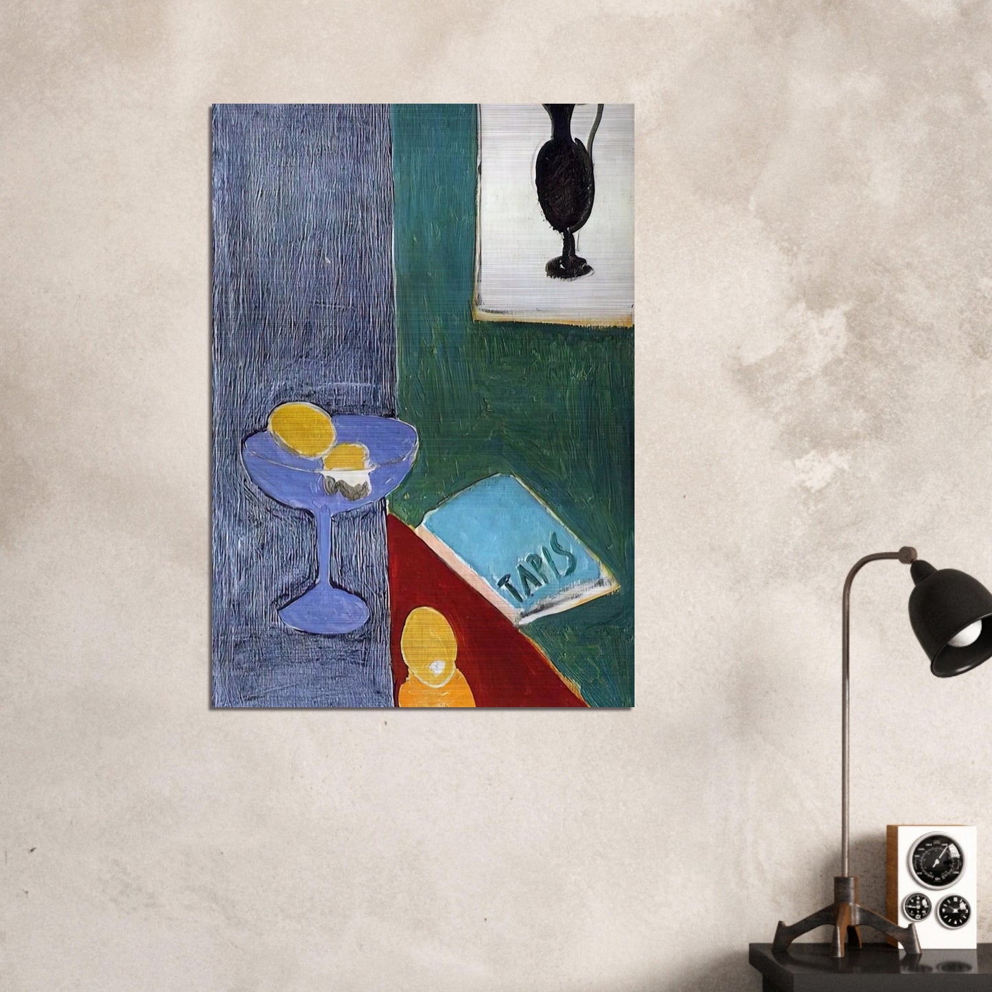 STILL LIFE 14 - Henri Matisse Brushed Aluminum Print - 70x100 cm / 28x40 inches | Henri Matisse Aluminum Print | Henri Matisse Prints