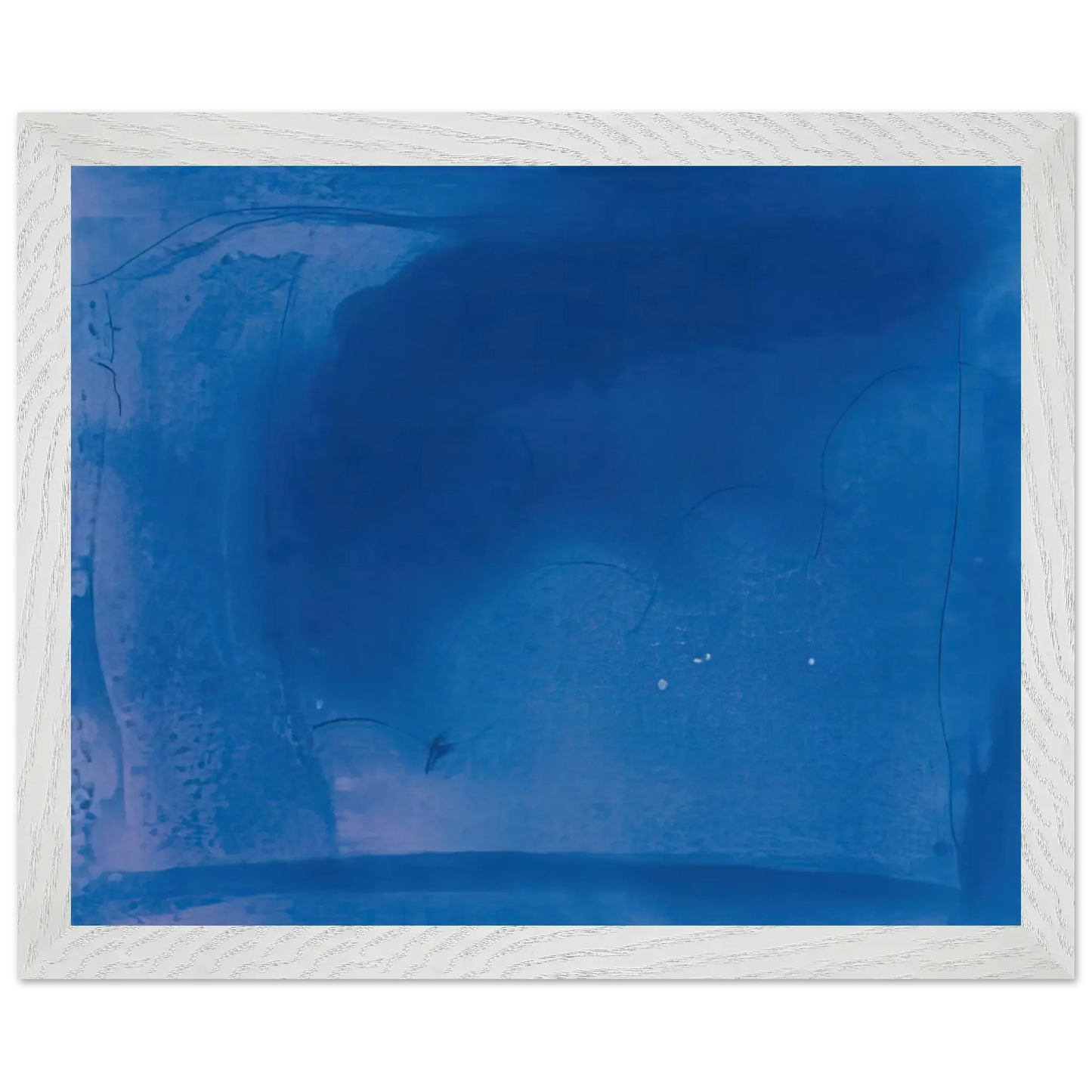 Helen Frankenthaler - Corot s Mark - 1987 Wall art - 30x40 cm / 12x16 Inches - Premium Wooden Framed Poster With Fine Art Paper - Wood frame