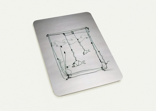 GOLDFISH BOWL 1929 By Alexander Calder Pack of 10 Post Cards | Alexander Calder Post Cards | A6 (10.5 x 14.8 cm) - 4.1 x 5.8 inches