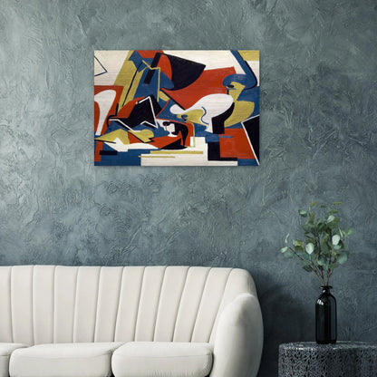 Untitled - Lee Krasner Brushed Aluminum Print - 70x100 cm / 28x40 inches | Lee Krasner Aluminum Print | Lee Krasner Prints