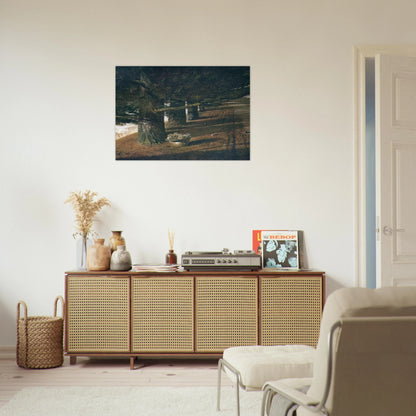PINE BARON - Andrew Wyeth Brushed Aluminum Print - 70x100 cm / 28x40 inches | Andrew Wyeth Aluminum Print | Andrew Wyeth Prints