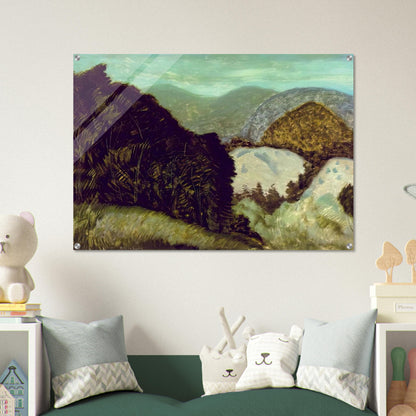 Vermont Hills - 1936 - Milton Avery Acrylic Print - 70x100 cm / 28x40″ inches