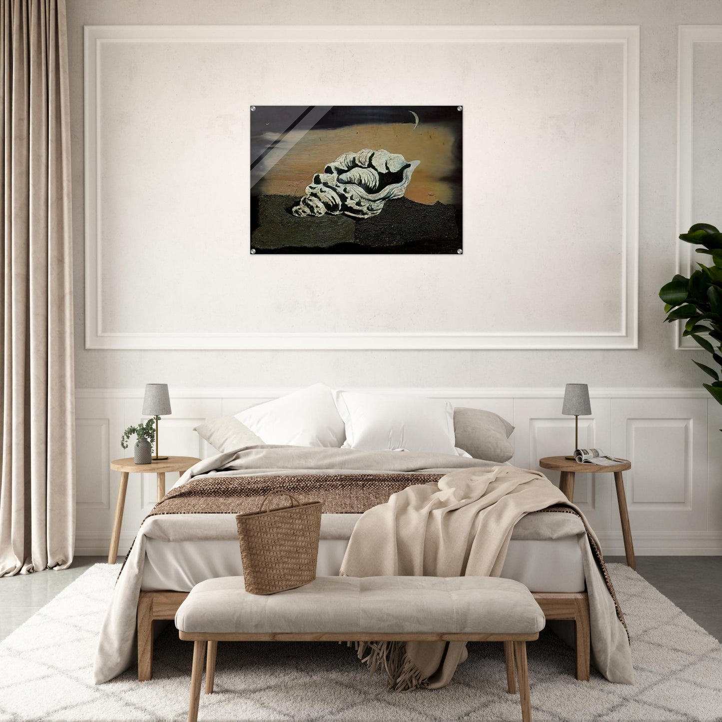 SHELL - Salvador Dali Acrylic Print - 70x100 cm / 28x40″ inches