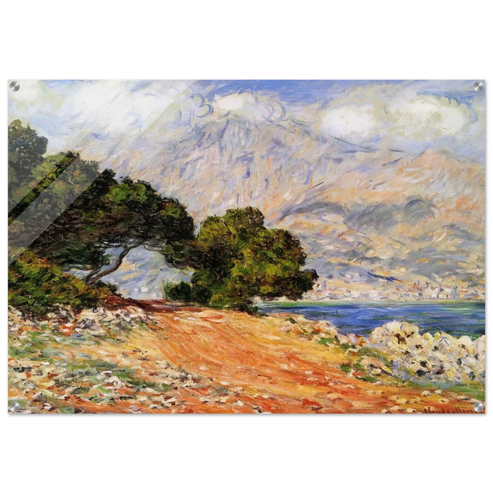 Meton Seen from Cap Martin - claude monet Acrylic Print - 70x100 cm / 28x40″ inches | claude monet Wall Art | claude monet Prints