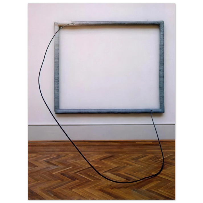 Eva Hesse - HANG UP 1966  75x100 cm / 30x40inches Fine Art Poster