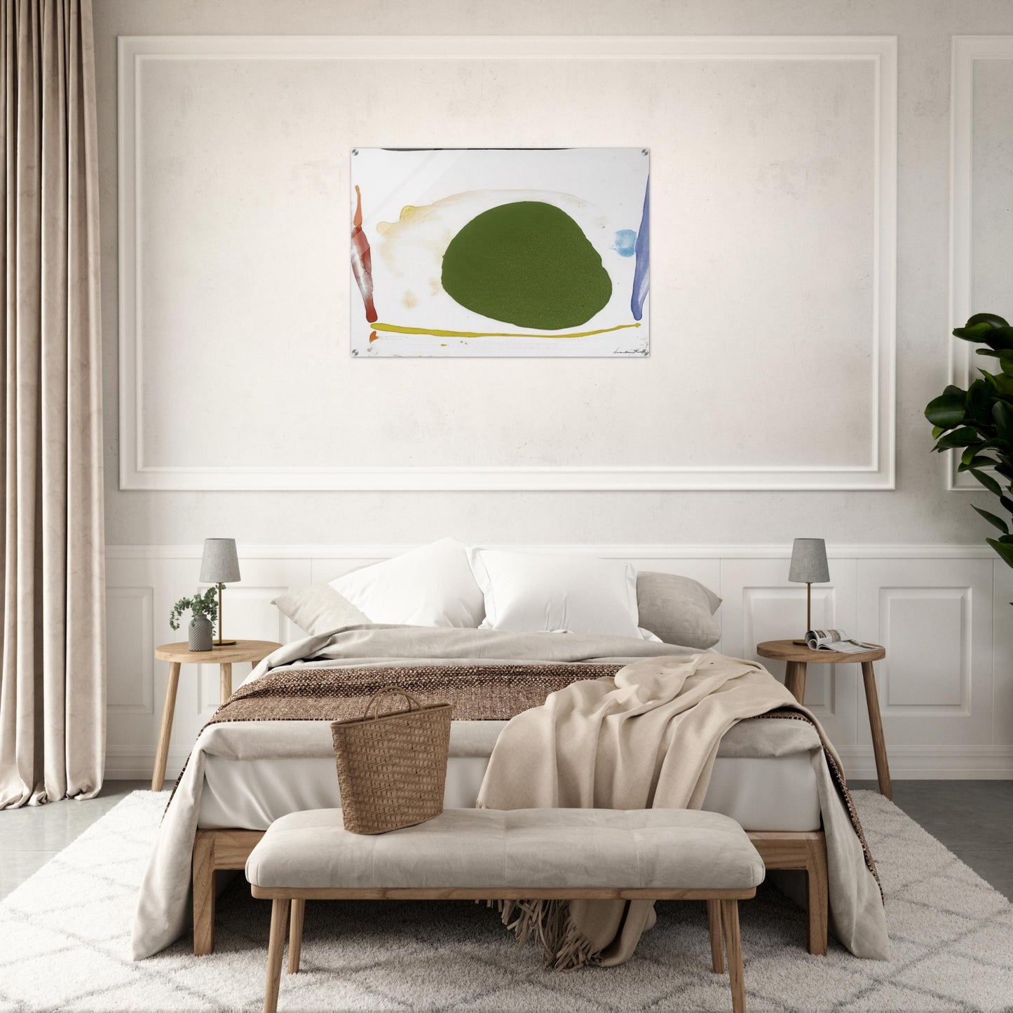 Thanksgiving Day - 1973 - Helen Frankenthaler Acrylic Print - 70x100 cm / 28x40″ inches | Helen Frankenthaler Wall Art | Helen Frankenthaler Prints