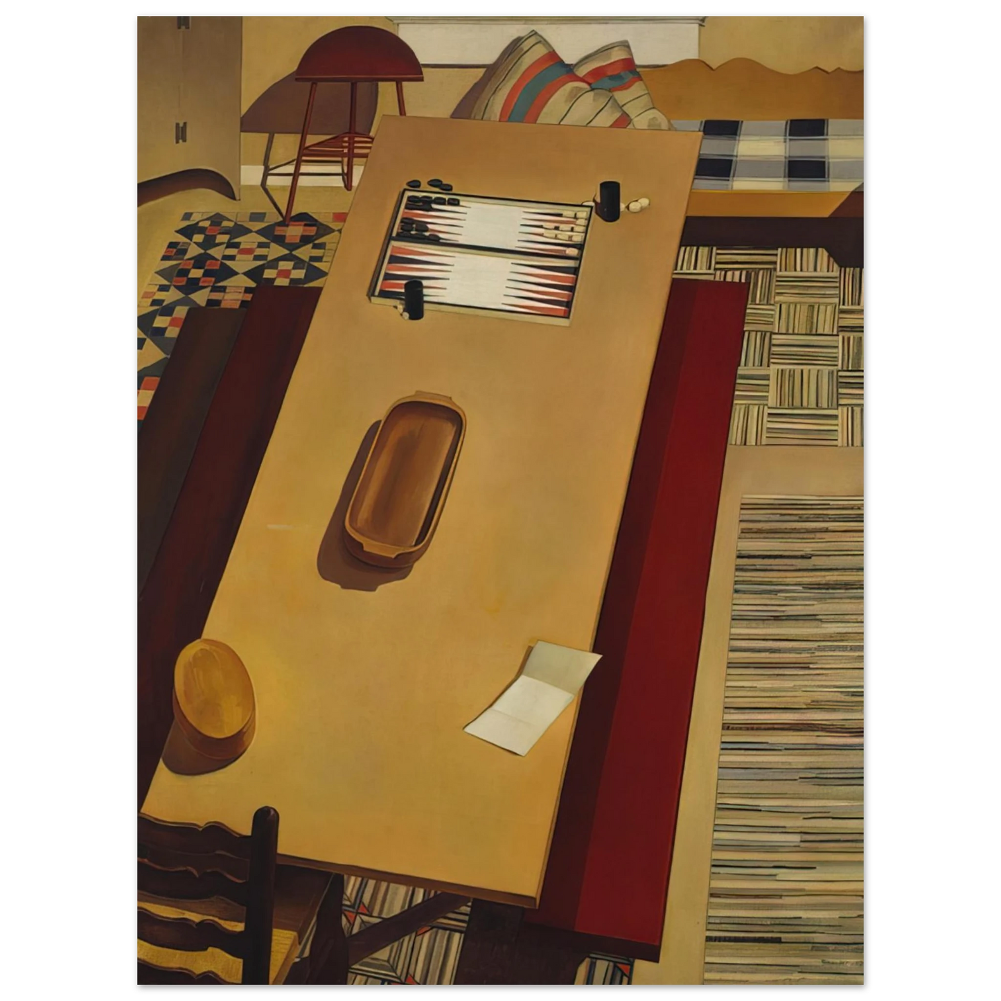 Charles Sheeler - Americana - 1931  75x100 cm / 30x40inches Fine Art Poster