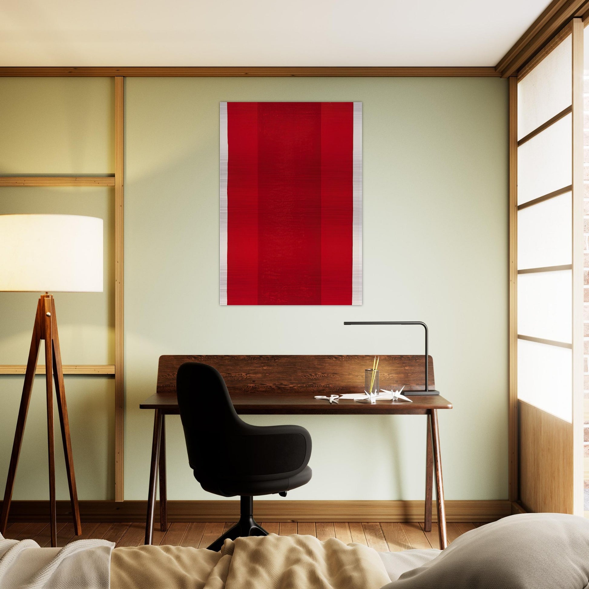 Canto XV - Barnett Newman Brushed Aluminum Print - 70x100 cm / 28x40 inches | Barnett Newman Aluminum Print | Barnett Newman Prints