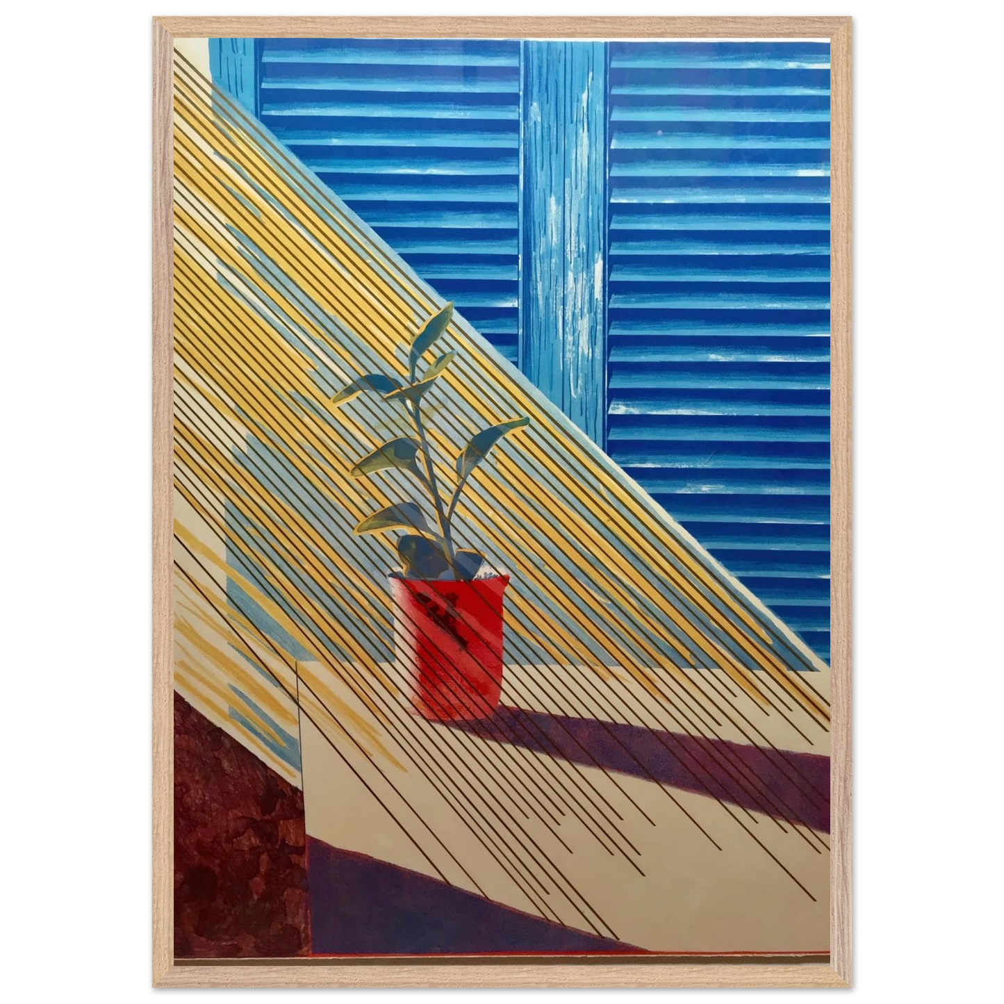 David Hockney - David Hockney Wall art - 30x45 cm / 12x18 inches - Fine Art Poster - -