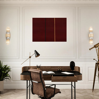 Covenant - Barnett Newman Brushed Aluminum Print - 70x100 cm / 28x40 inches | Barnett Newman Aluminum Print | Barnett Newman Prints
