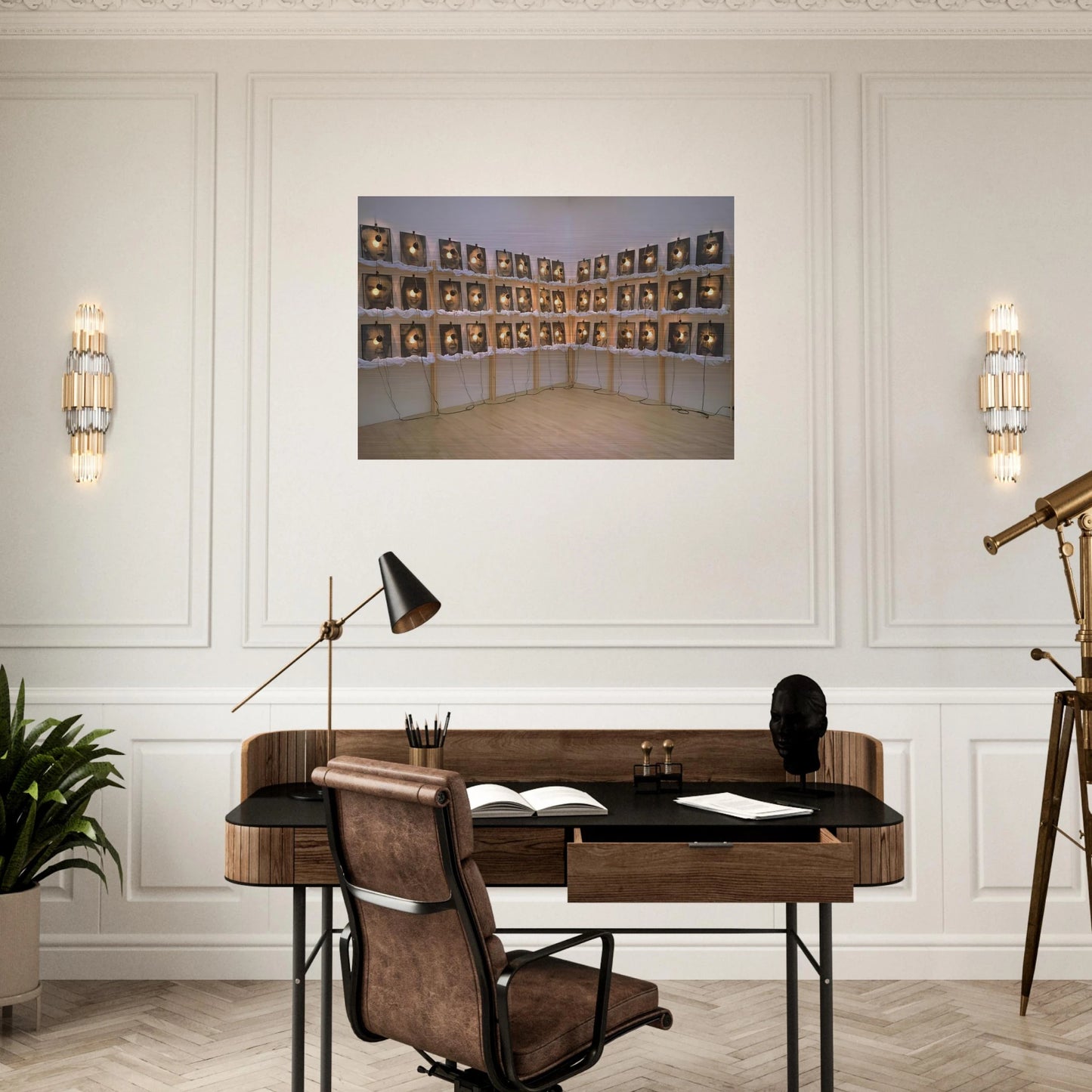 THE RESERVE OF DEAD SWISS 1990 - Christian Boltanski Brushed Aluminum Print - 70x100 cm / 28x40 inches | Christian Boltanski Aluminum Print | Christian Boltanski Prints