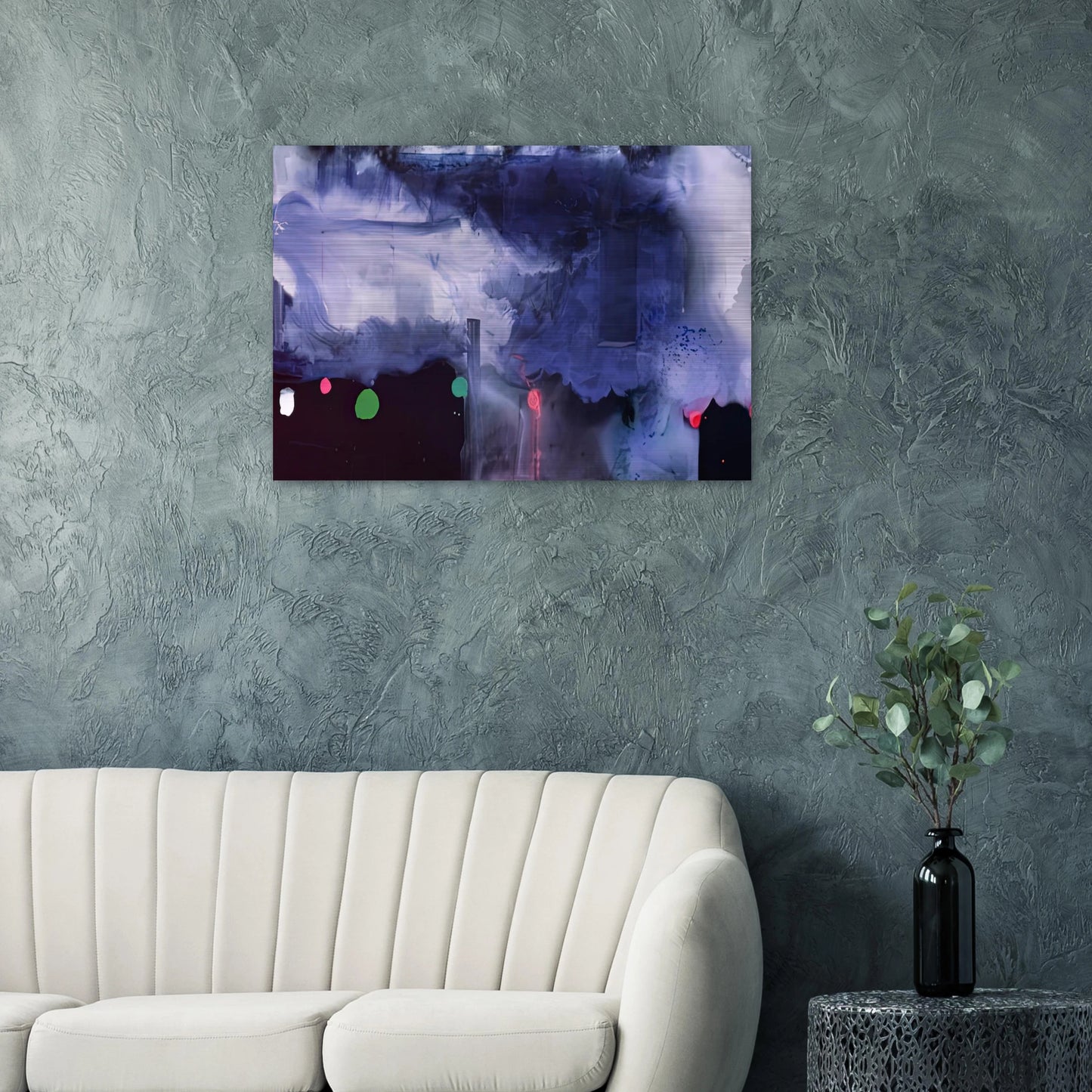 Star Gazing, 1989- - Helen Frankenthaler Brushed Aluminum Print - 70x100 cm / 28x40 inches | Helen Frankenthaler Aluminum Print | Helen Frankenthaler Prints