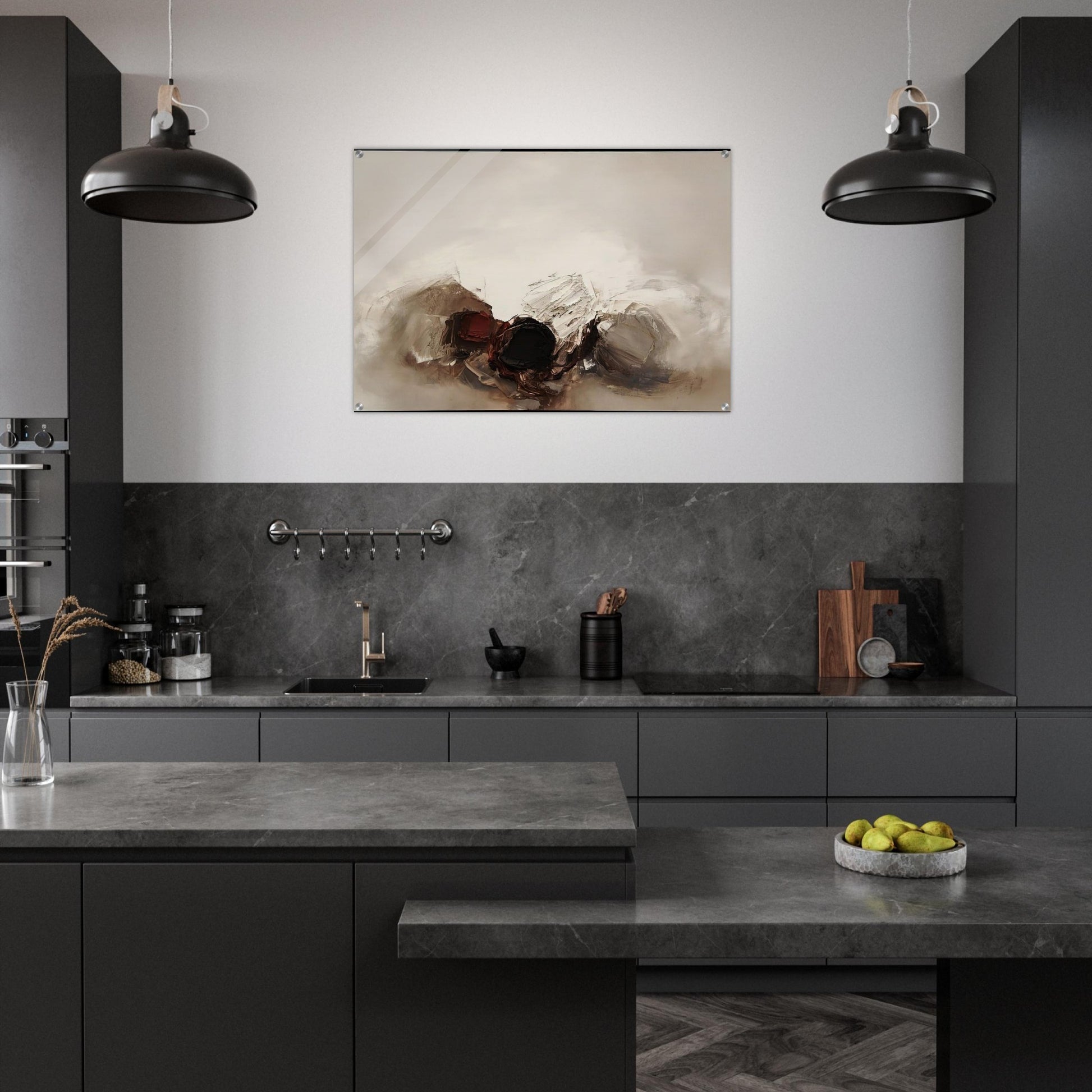 N 300 1960 - Luis Feito Acrylic Print - 70x100 cm / 28x40″ inches