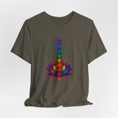 Amante del yoga espiritual de la flor de loto del chakra