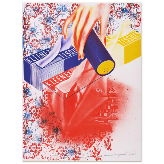 James Rosenquist - Campaign  75x100 cm / 30x40inches Fine Art Poster