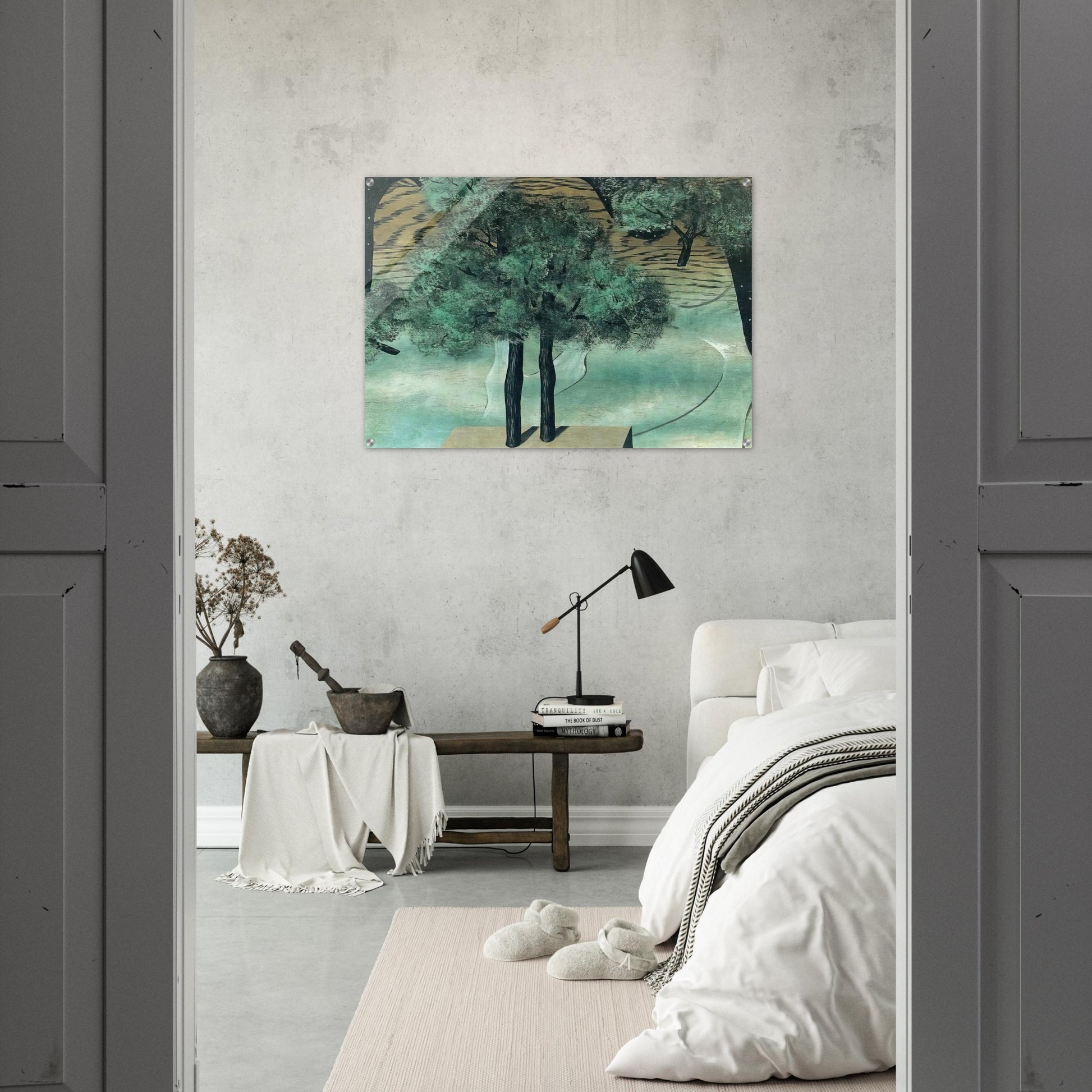 THE CULTIVATION OF IDEAS 1927 - Rene Magritte Acrylic Print - 70x100 cm / 28x40″ inches