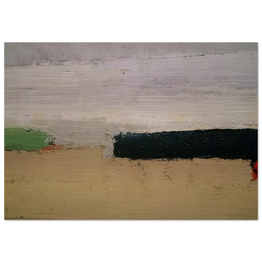 Paysage - 1952 - Nicolas de Stael Brushed Aluminum Print - 70x100 cm / 28x40 inches | Nicolas de Stael Aluminum Print | Nicolas de Stael Prints
