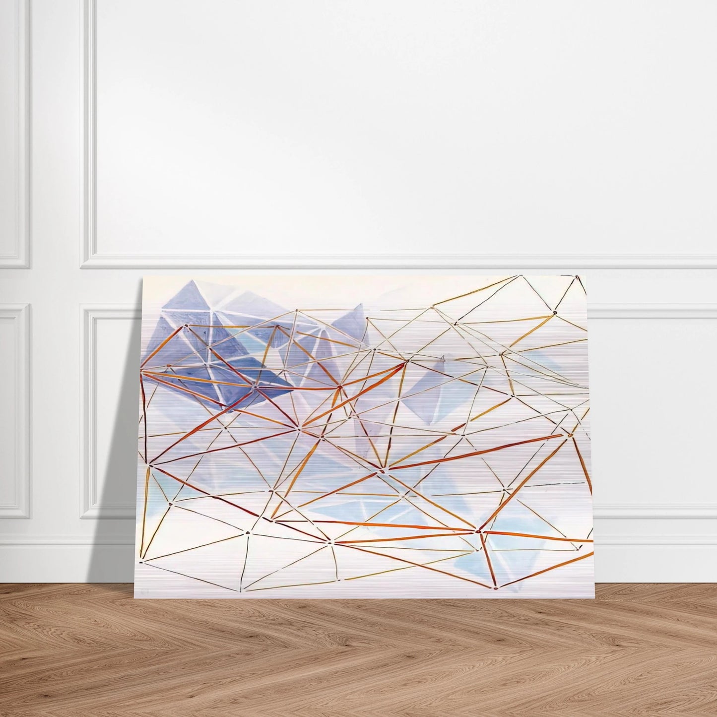 Untitled - 1980 - Gego Brushed Aluminum Print - 70x100 cm / 28x40 inches | Gego Aluminum Print | Gego Prints