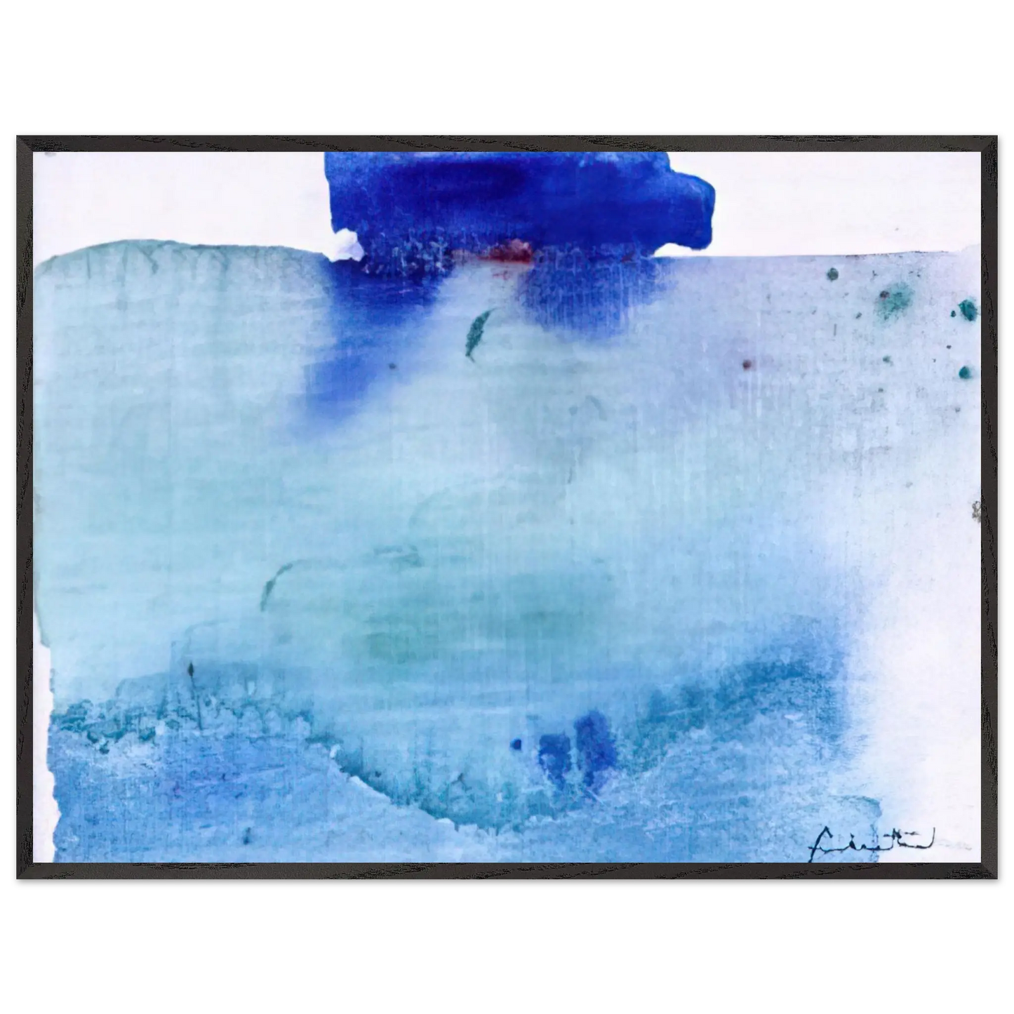 Helen Frankenthaler - Untitled - 1982 Wall art - 40x50 cm / 16x20 inches - Fine Art Poster - -