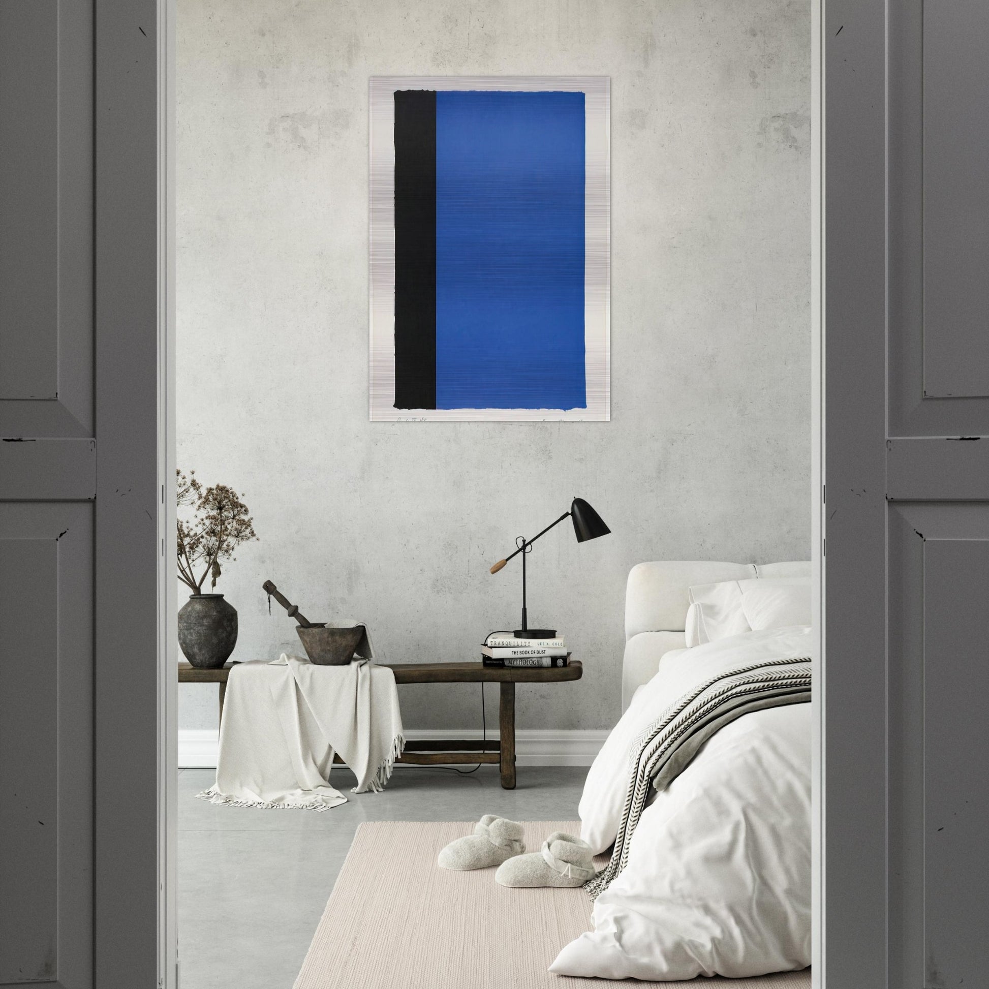 Canto IX - Barnett Newman Brushed Aluminum Print - 70x100 cm / 28x40 inches | Barnett Newman Aluminum Print | Barnett Newman Prints