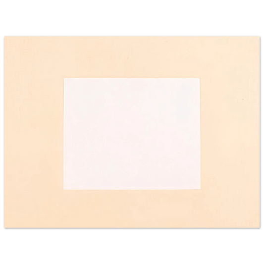 Robert Ryman - Untitled From Six Aquatints  75x100 cm / 30x40inches Fine Art Poster