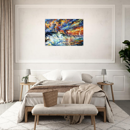 Leonid Afremov - Leonid Afremov Acrylic Print - 70x100 cm / 28x40″ inches | Leonid Afremov Wall Art | Leonid Afremov Prints