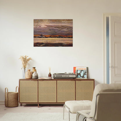Algoma in November - 1935 - A.Y. Jackson Brushed Aluminum Print - 70x100 cm / 28x40 inches | A.Y. Jackson Aluminum Print | A.Y. Jackson Prints