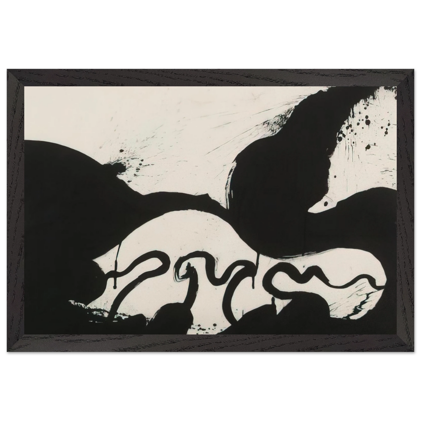 Helen Frankenthaler - Untitled - 1973 Wall art - 50x70 cm / 20x28 inches - Fine Art Poster-canvas - -