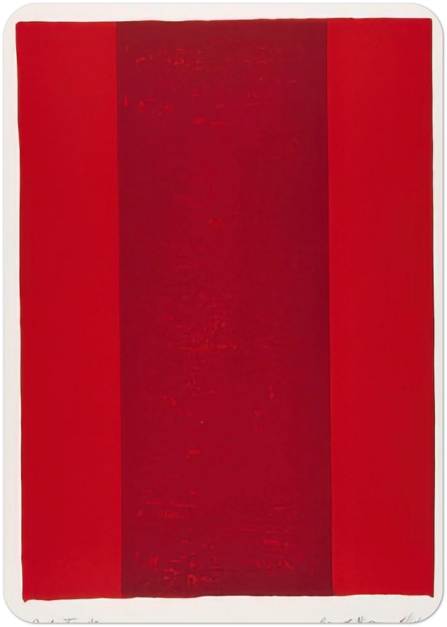 Canto XVI By Barnett Newman Pack of 10 Post Cards | Barnett Newman Post Cards | A6 (10.5 x 14.8 cm) - 4.1 x 5.8 inches