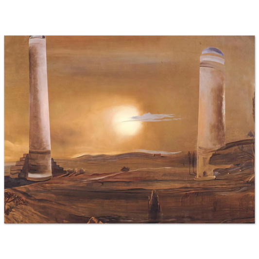 Salvador Dali - THE TOWERS  75x100 cm / 30x40inches Fine Art Poster