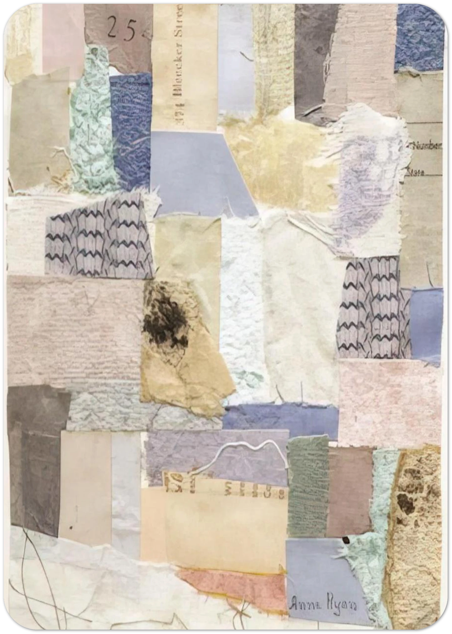 Number 334 - Abstract Expressionism By Anne Ryan Pack of 10 Post Cards | Anne Ryan Post Cards | A6 (10.5 x 14.8 cm) - 4.1 x 5.8 inches