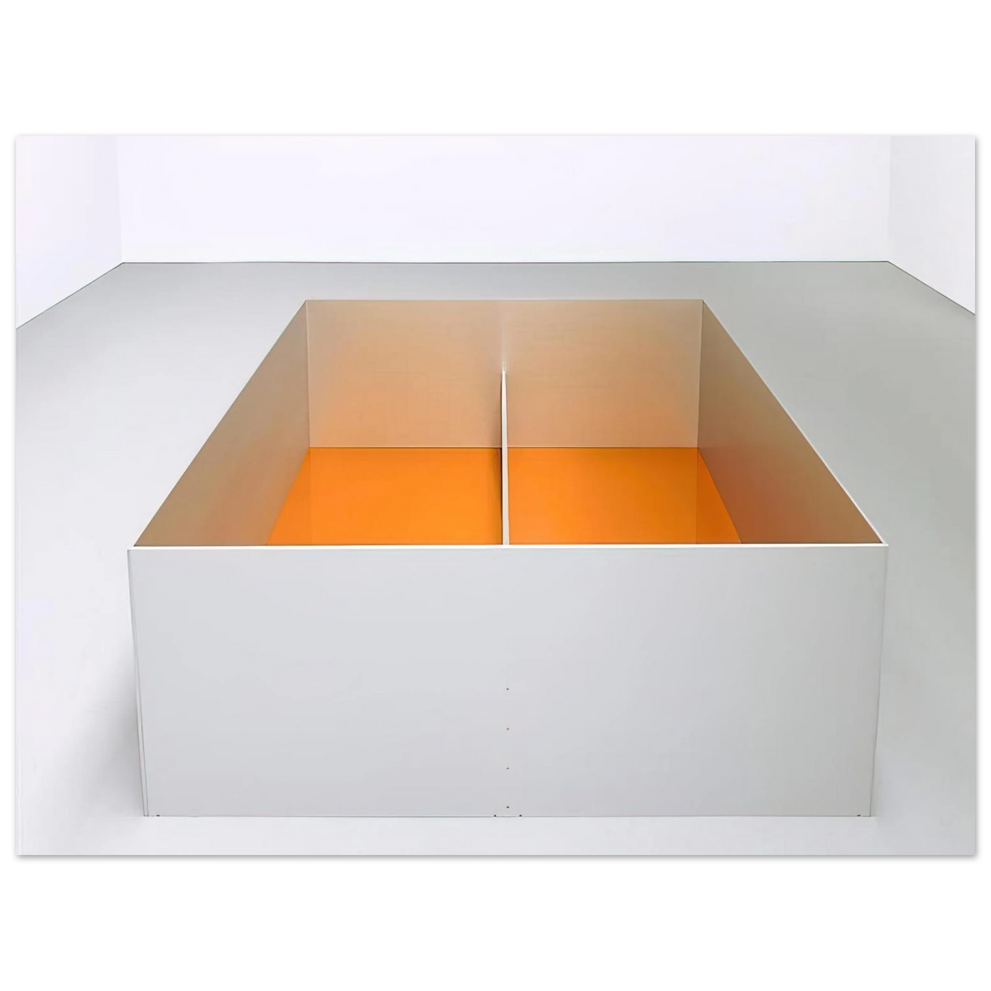 Donald Judd - Untitled Menziken - 1989  75x100 cm / 30x40inches Fine Art Poster
