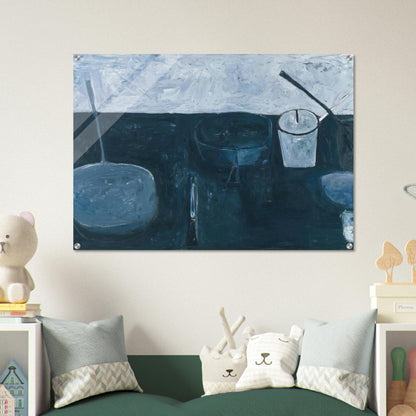 Winter Still Life - 1956 - William Scott Acrylic Print - 70x100 cm / 28x40″ inches