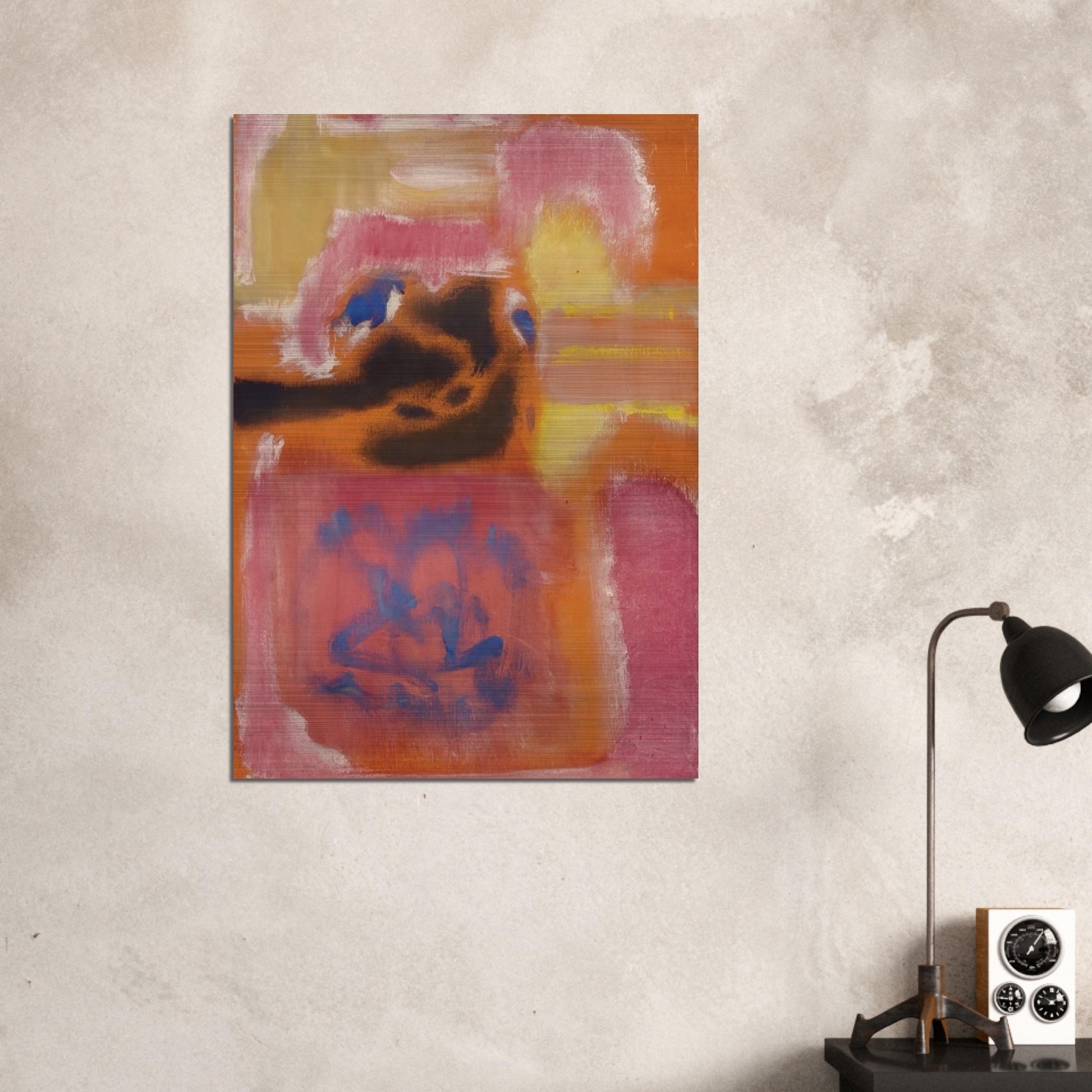 No. 9 - 1947 - Mark Rothko Brushed Aluminum Print - 70x100 cm / 28x40 inches | Mark Rothko Aluminum Print | Mark Rothko Prints