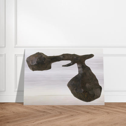 EMPIRE PAPA RAY GUN 1959 - Claes Oldenburg Brushed Aluminum Print - 70x100 cm / 28x40 inches | Claes Oldenburg Aluminum Print | Claes Oldenburg Prints