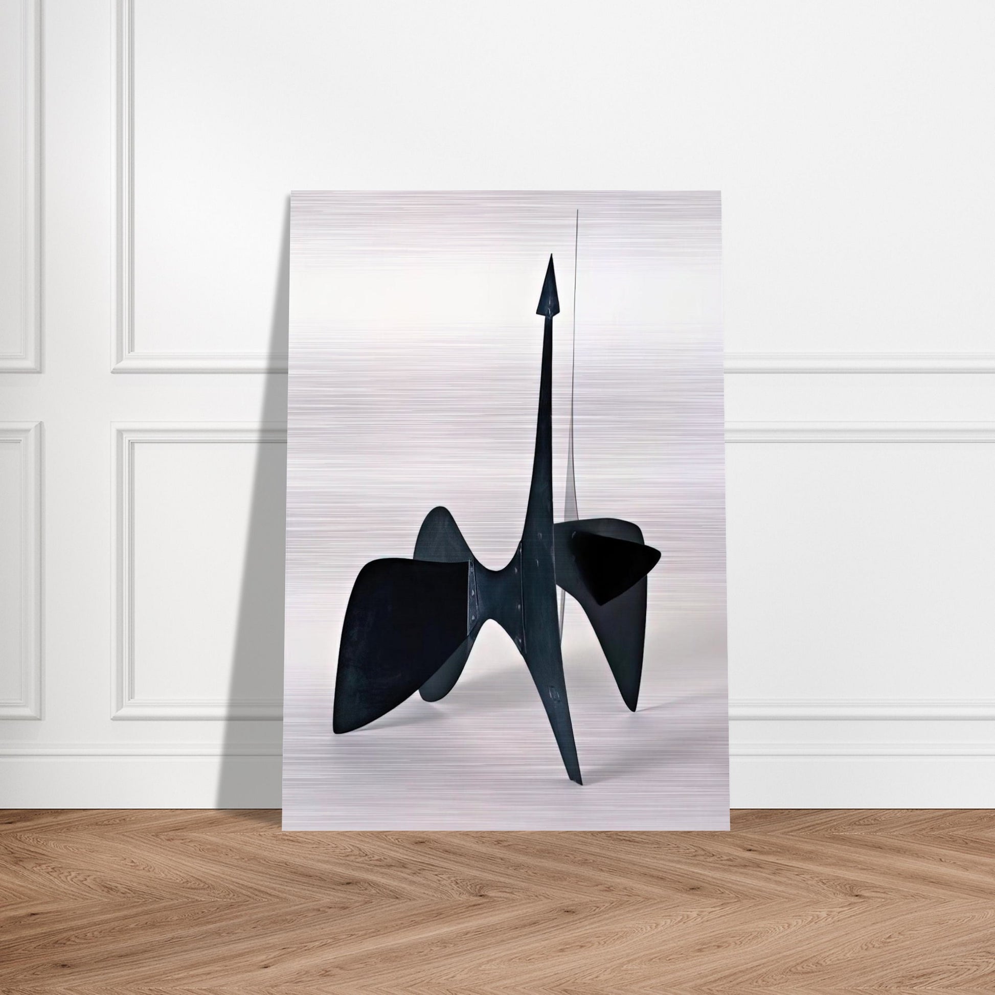 TEODELAPIO MAQUETTE II 1962 - Alexander Calder Brushed Aluminum Print - 70x100 cm / 28x40 inches | Alexander Calder Aluminum Print | Alexander Calder Prints