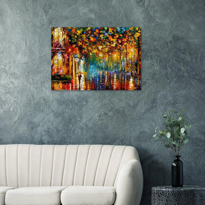 Leonid Afremov - Leonid Afremov Brushed Aluminum Print - 70x100 cm / 28x40 inches | Leonid Afremov Aluminum Print | Leonid Afremov Prints