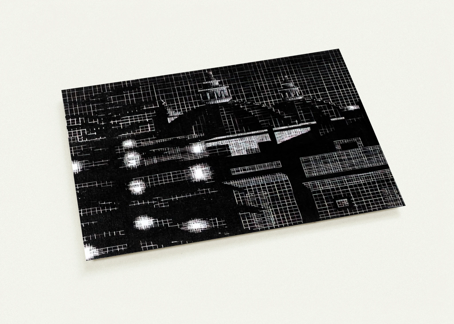 NOCTURNAL ROME 5 By MC Escher Pack of 10 Post Cards | MC Escher Post Cards | A6 (10.5 x 14.8 cm) - 4.1 x 5.8 inches