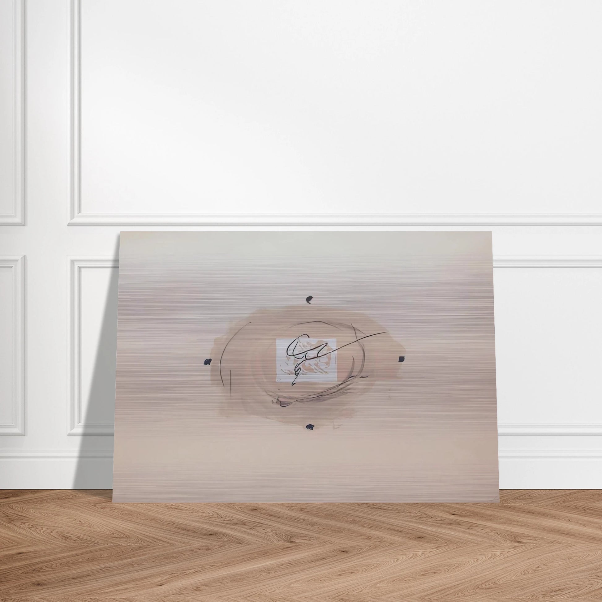 NOCTURN MATINAL 1970 - Antoni Tapies Brushed Aluminum Print - 70x100 cm / 28x40 inches | Antoni Tapies Aluminum Print | Antoni Tapies Prints