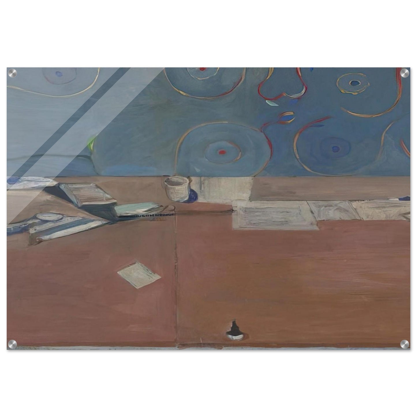 Large Still Life - Richard Diebenkorn Acrylic Print - 70x100 cm / 28x40″ inches