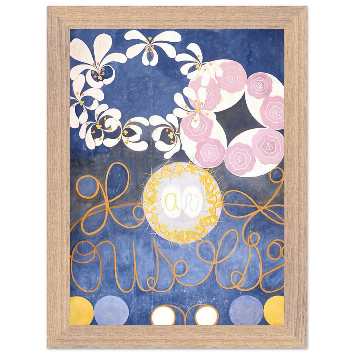 Hilma af Klint - THE TEN LARGEST 1907 Wall art - 60x80 cm / 24x32 inches - Fine Art Poster - -