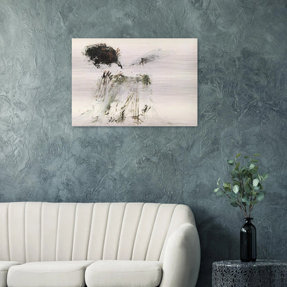 Ides of March - Cy Twombly Brushed Aluminum Print - 70x100 cm / 28x40 inches | Cy Twombly Aluminum Print | Cy Twombly Prints