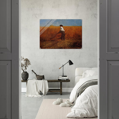 THE VETERAN IN A NEW FIELD - Winslow Homer Acrylic Print - 70x100 cm / 28x40″ inches