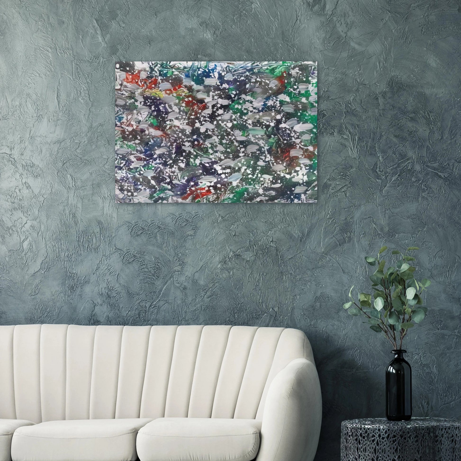 Neigeoliale - Marcel Barbeau Brushed Aluminum Print - 70x100 cm / 28x40 inches | Marcel Barbeau Aluminum Print | Marcel Barbeau Prints