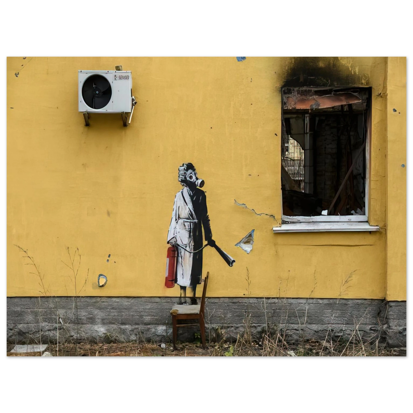 Banksy - HOSTOMEL PROSKURIVSKA 2 2022 Fine Art Poster