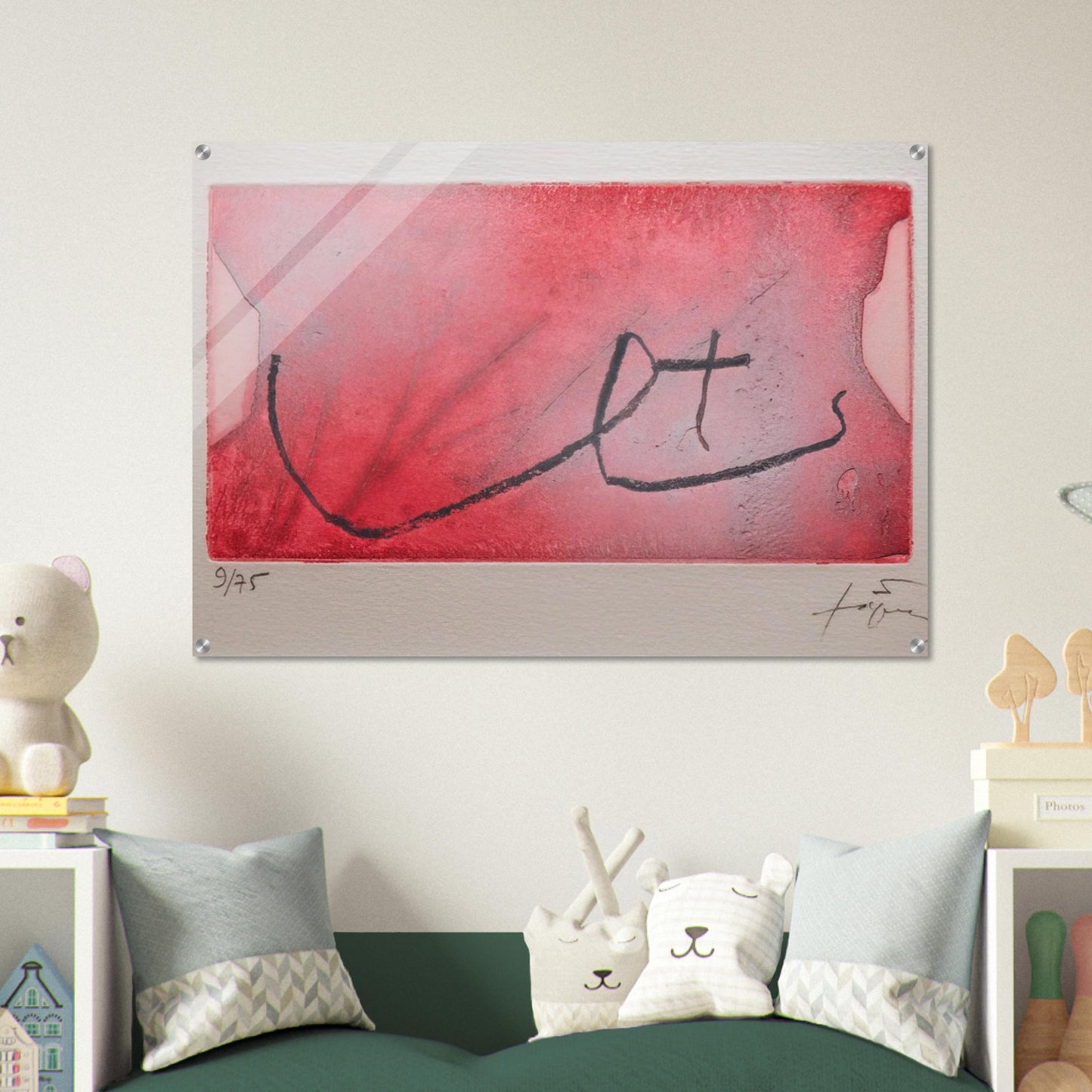 SEINS 1984 - Antoni Tapies Acrylic Print - 70x100 cm / 28x40″ inches | Antoni Tapies Wall Art | Antoni Tapies Prints