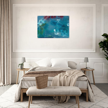 Stella Polaris, 1990- - Helen Frankenthaler Acrylic Print - 70x100 cm / 28x40″ inches
