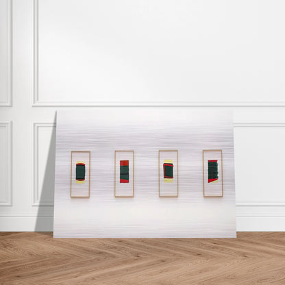 OHNE TITEL F R THORDES 1976 - BLINKY PALERMO Brushed Aluminum Print - 70x100 cm / 28x40 inches | BLINKY PALERMO Aluminum Print | BLINKY PALERMO Prints